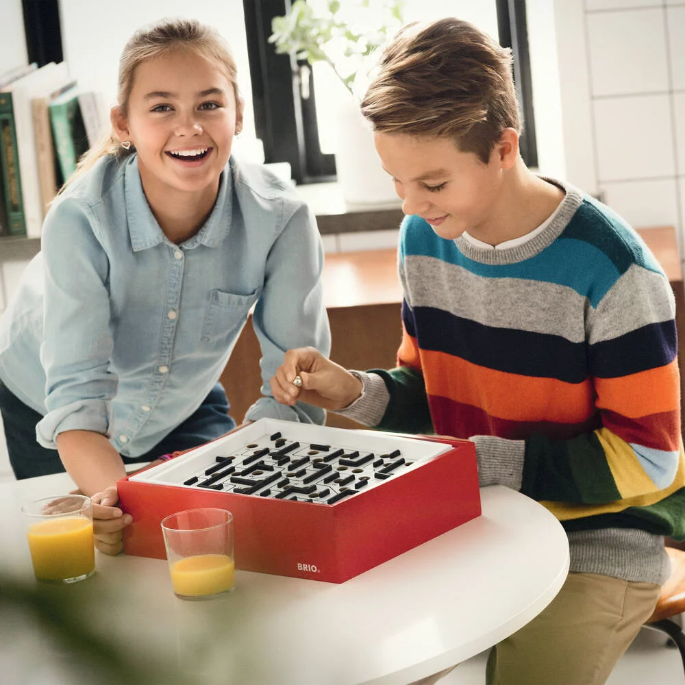 BRIO 34020 - JEU DE LABYRINTHE ET 2 PLANCHES DE JEU