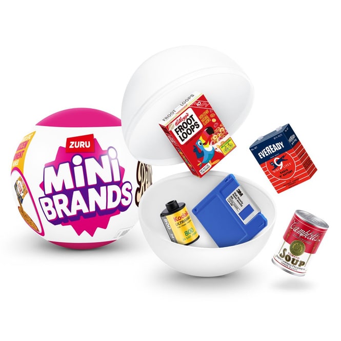Mini Brands - Retro - Serie 1 - Überraschungskugel