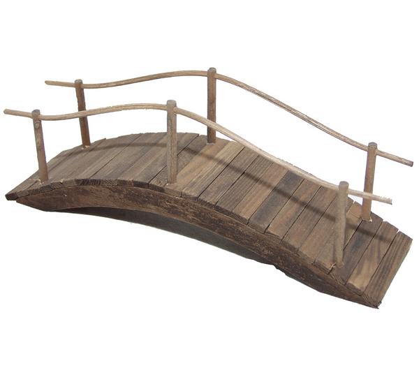 Kolbe Holz-Brücke, gebogen