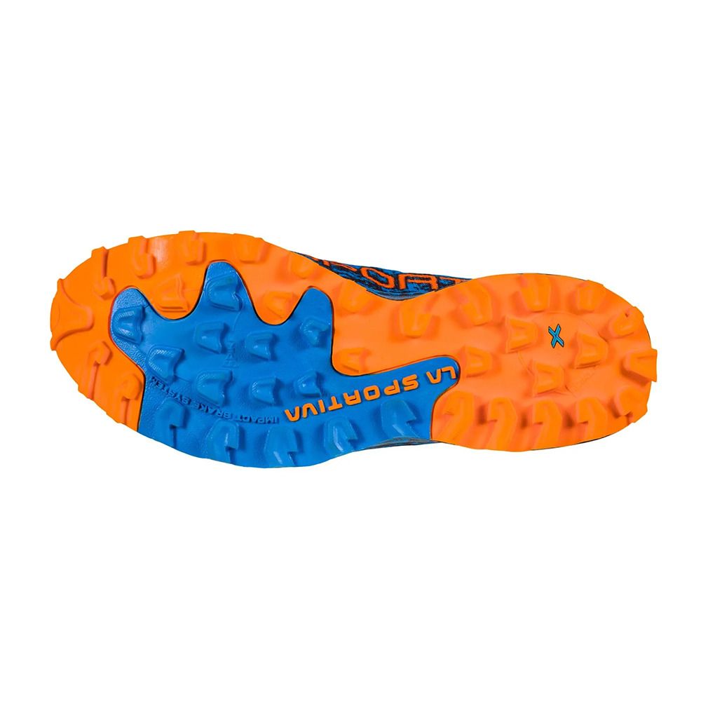 La Sportiva TEMPESTA GTX - Chaussures trail Homme electric blue/tiger