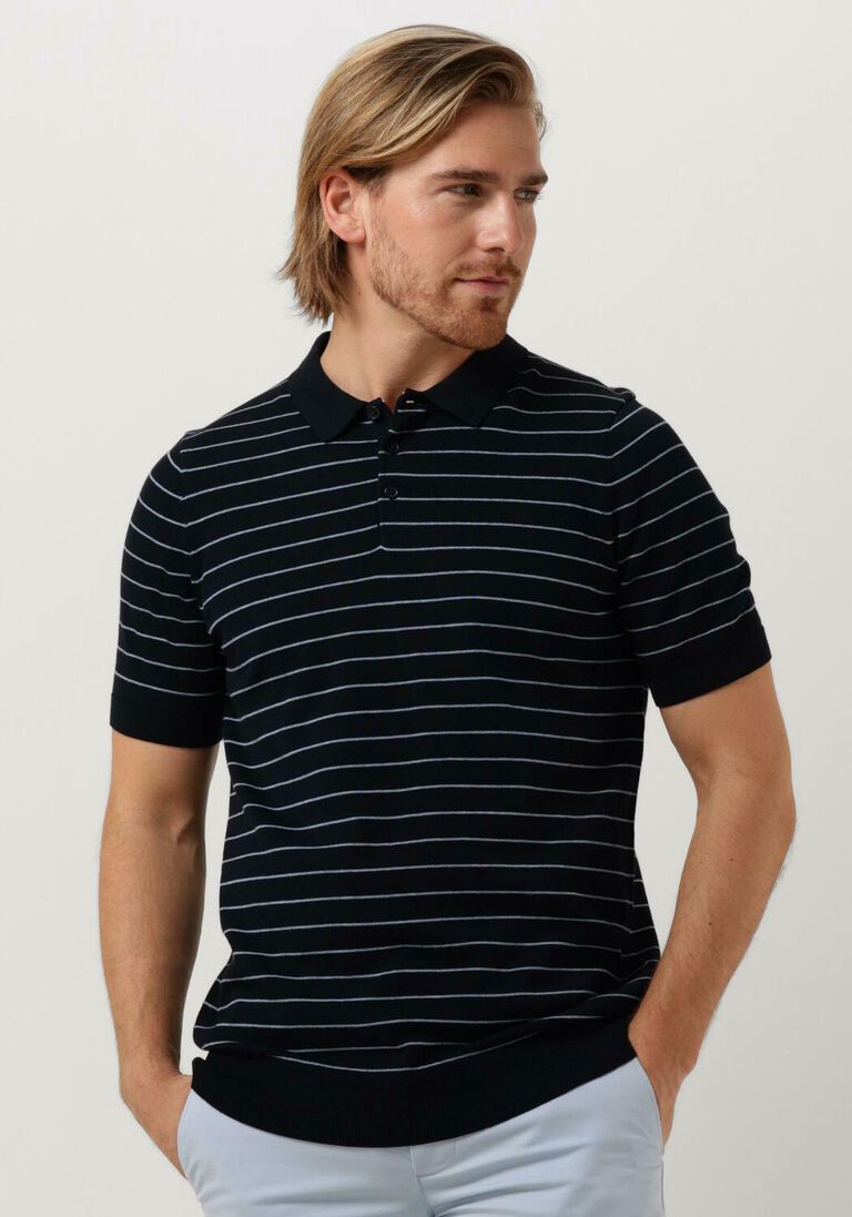 SAINT STEVE donkerblauwe saint steve polo hessel