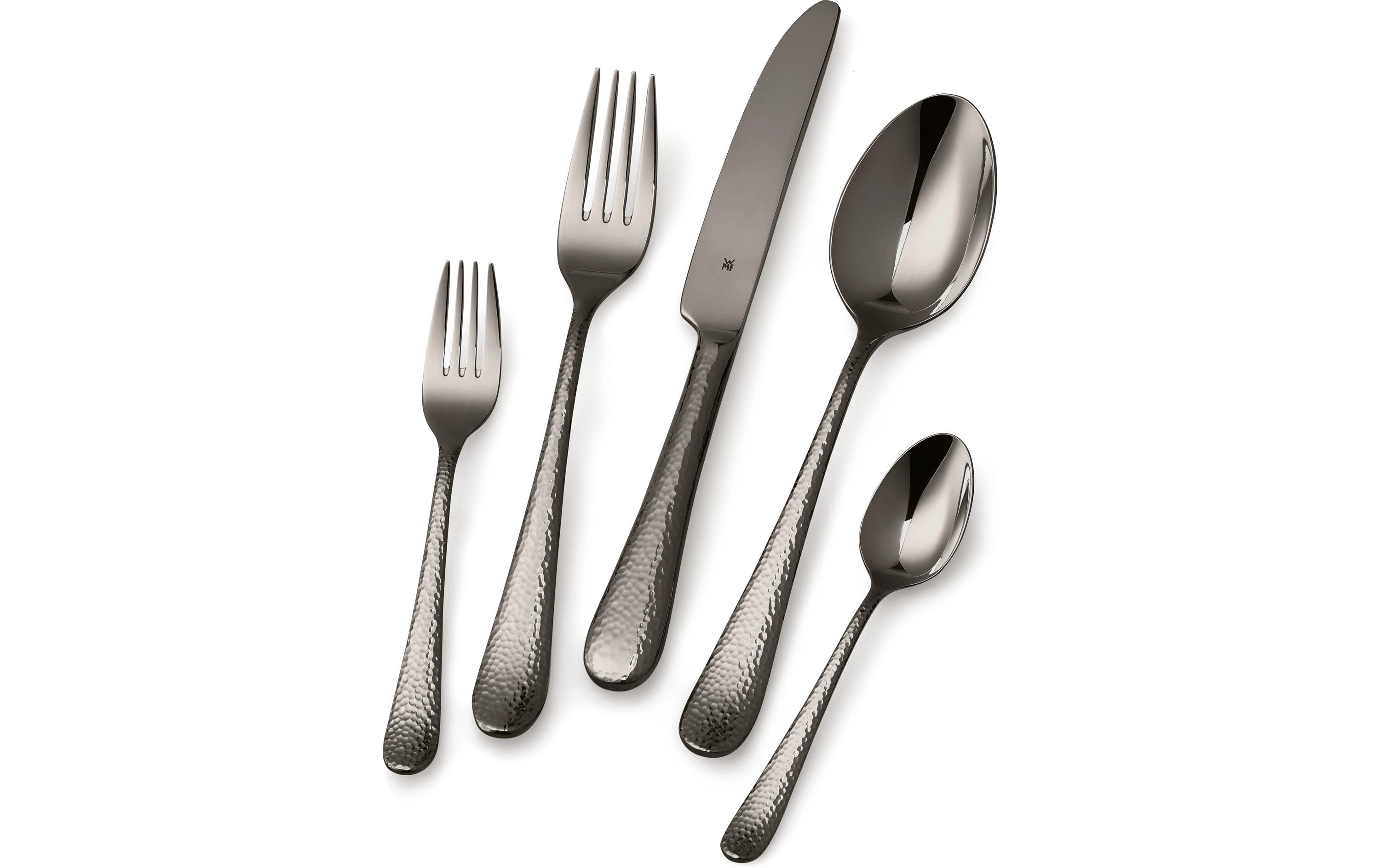 Besteck-Set Sitello 30-teilig, Silbergrau<br>Besteck-Set
