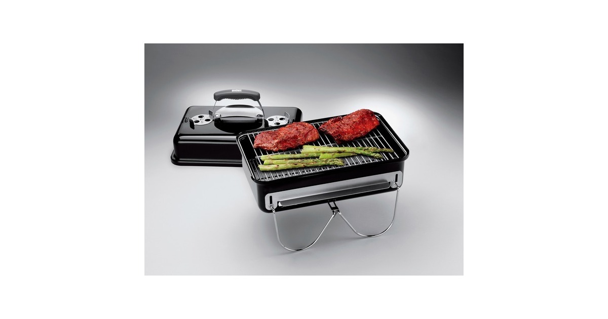 WeberGo-Anywhere houtskoolbarbecue  (Zwart)