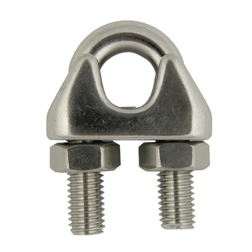Staaldraadklem 6 mm