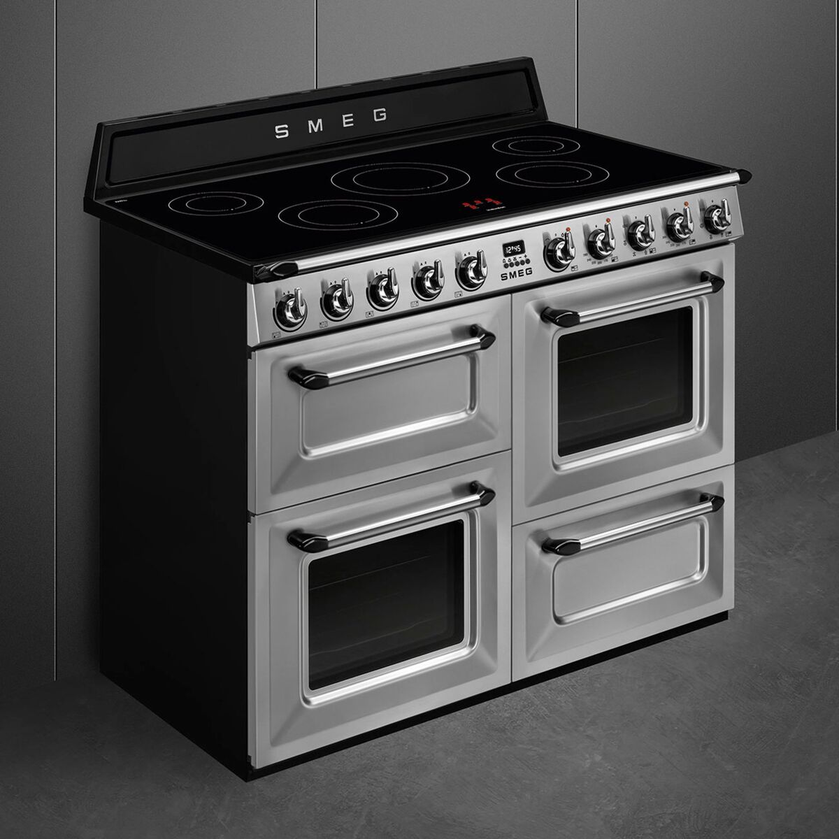 TR4110IX2 Victoria komfyr med 3 ovner 110 cm, rustfritt stål