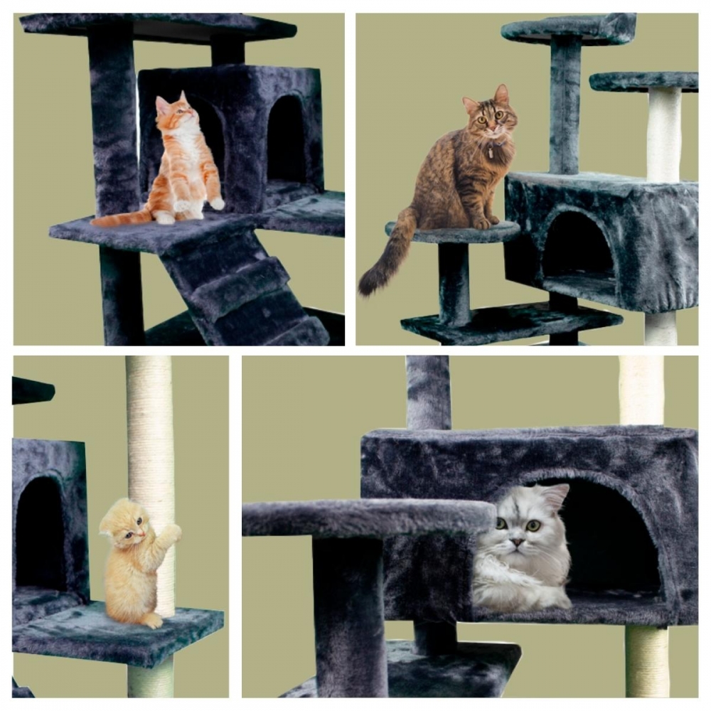 Arranhador para gatos CINZA 10KG
