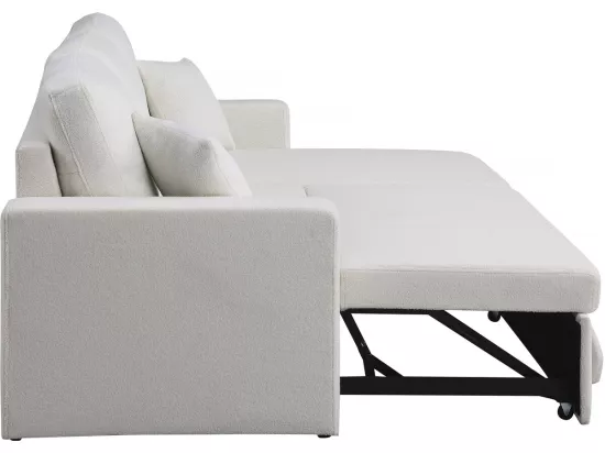 Canapé d'angle convertible/reversible avec coffre 