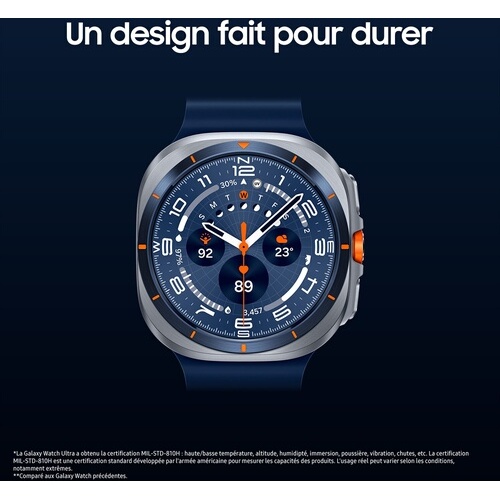 Montre connectée Samsung Galaxy Watch Ultra 2025 Blanc Titane