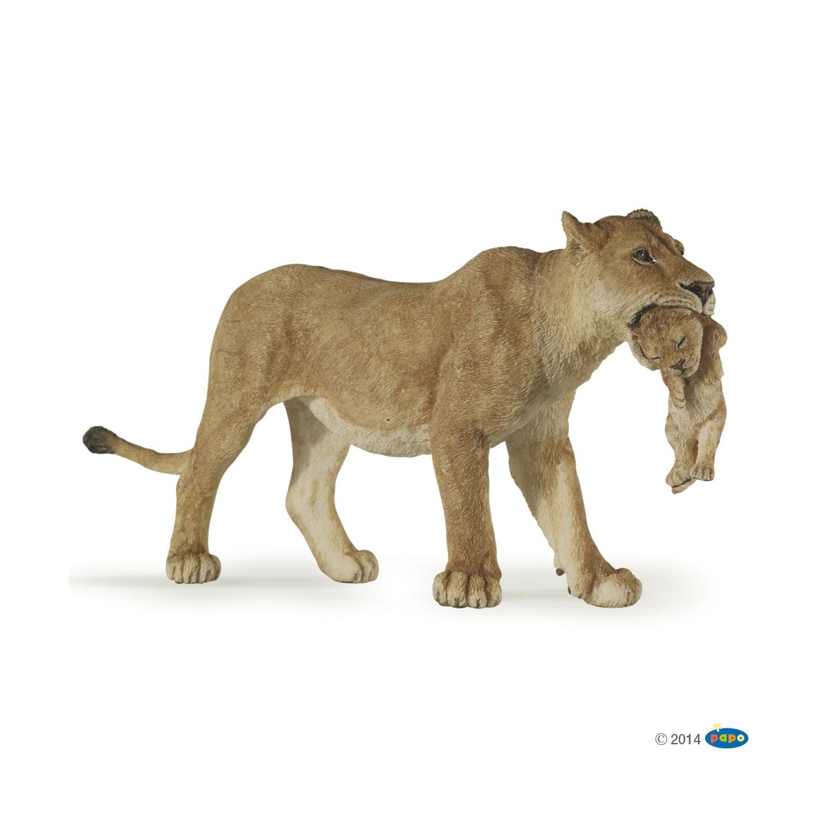 Figurine Lionne avec Lionceau