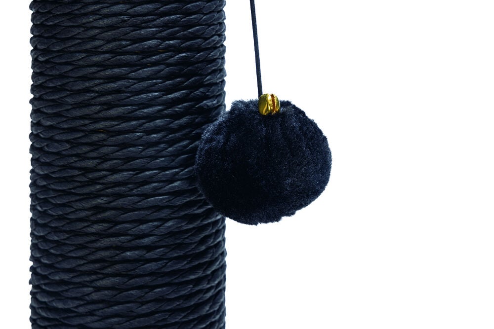 Beeztees Serpa - Krabpaal - Zwart - 60x35x36 cm