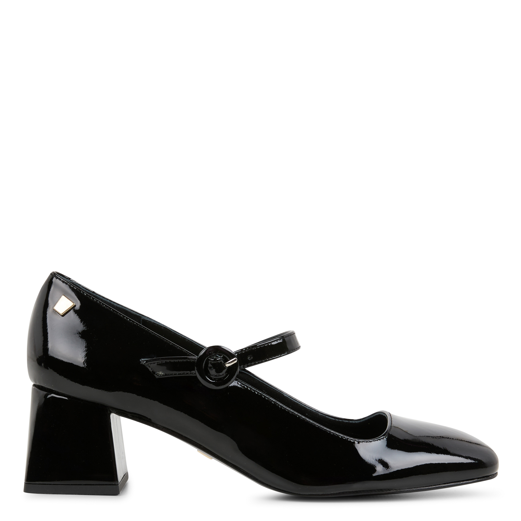 VALLON - Escarpins en cuir vernis | Noir