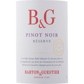 Barton & Guestier - Reserve - Pinot Noir - 750ML
