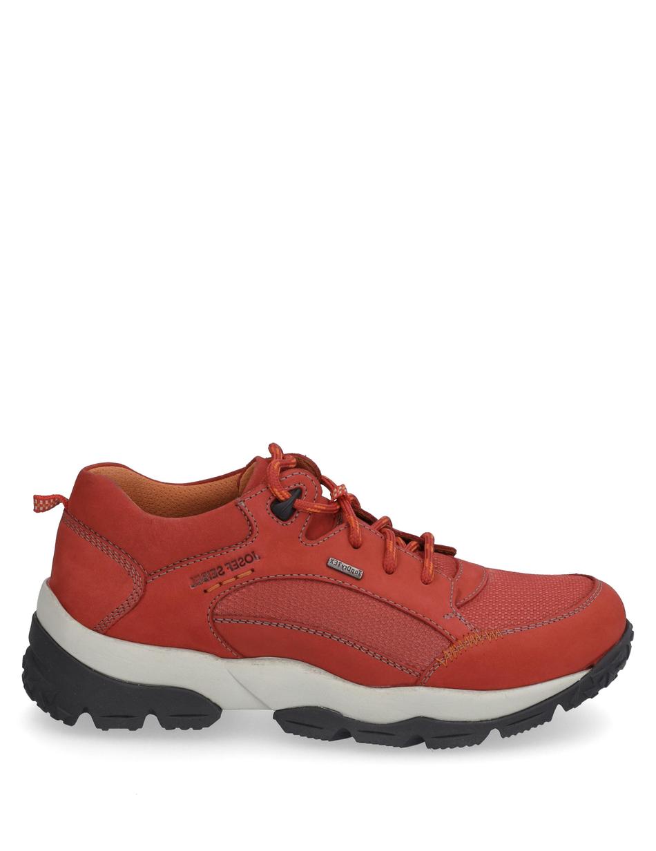 Halbschuh Philippa 53, rot-kombi