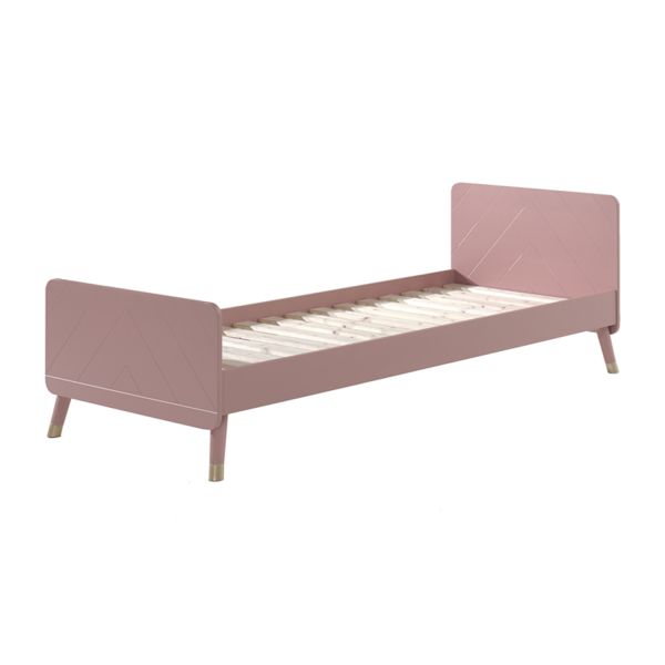 Vipack Billy Bed Satin White 90 x 200 cm