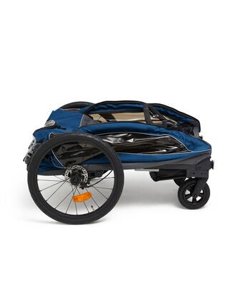 Beemoo Sporty Trail Sykkelvogn, Deep Blue