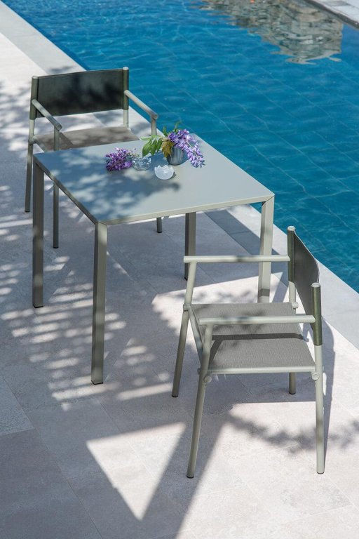 Emu Urban Square Table tuintafel 80x80 Groen