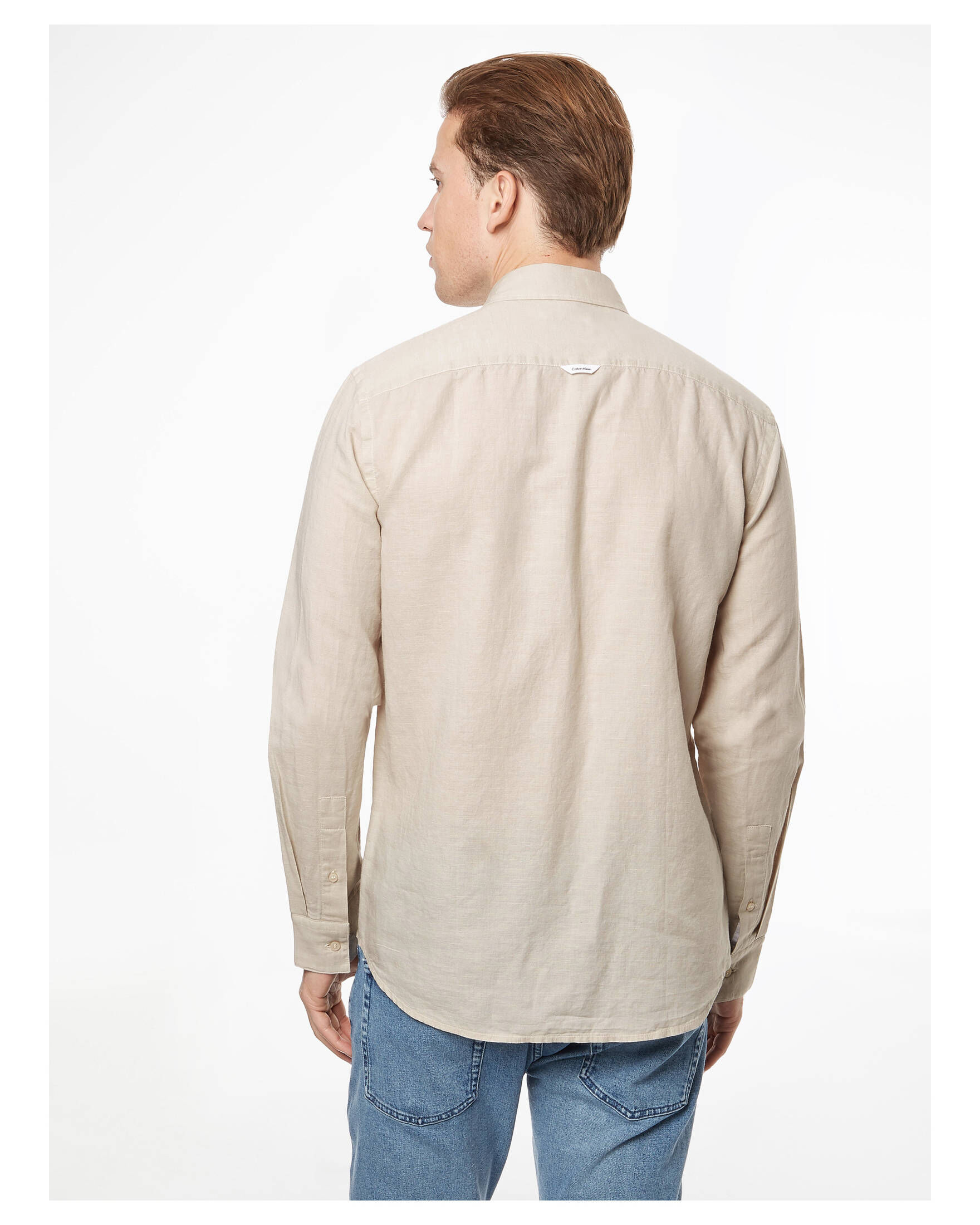 CALVIN KLEIN| Herren Hemd Langarm