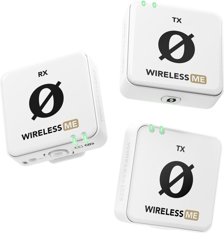 Rode - Wireless ME Dual - Cameramicrofoon - Compacte Zendermodules - Inclusief Ontvangermodule