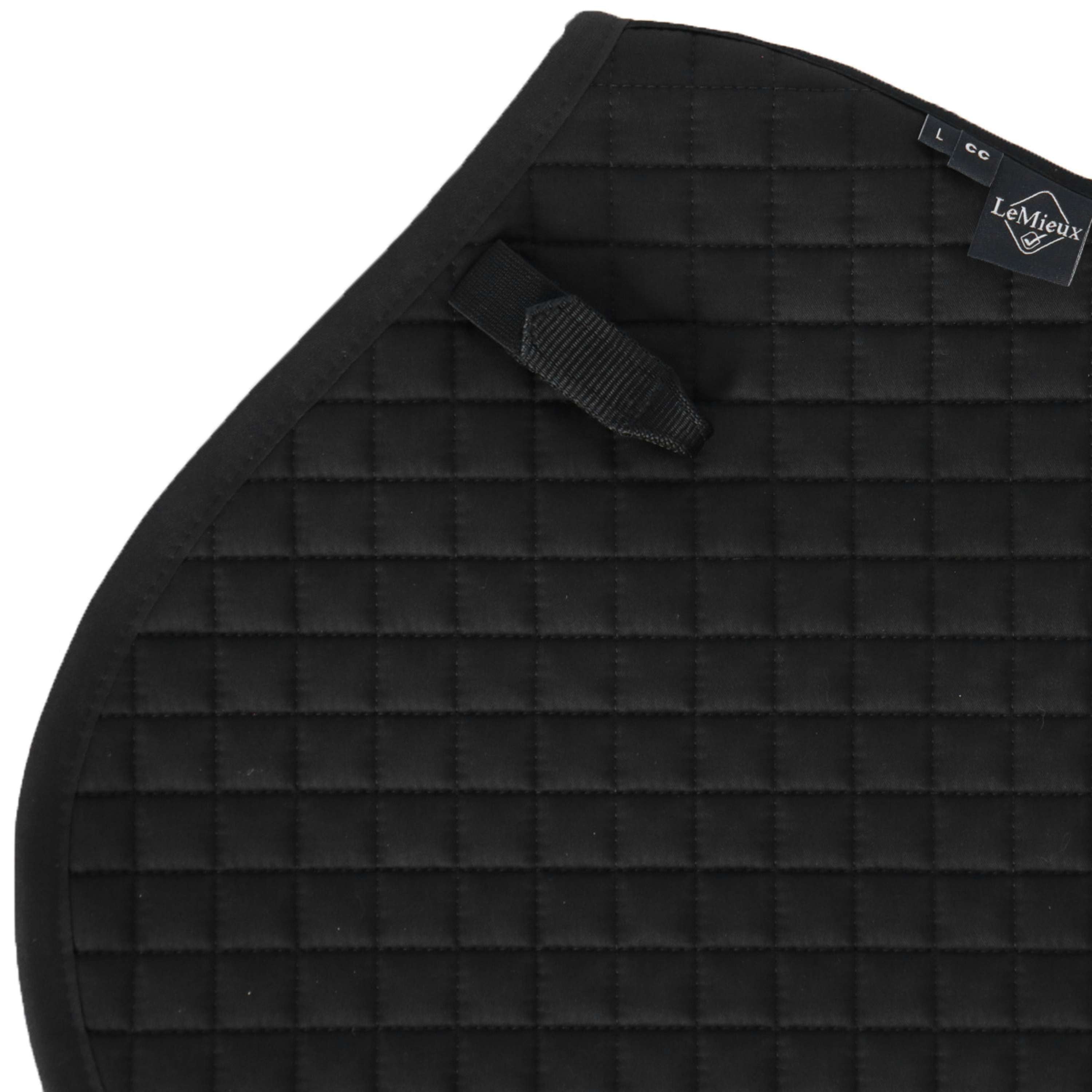 LeMieux Zadeldekje Cotton Square Close Contact Zwart
