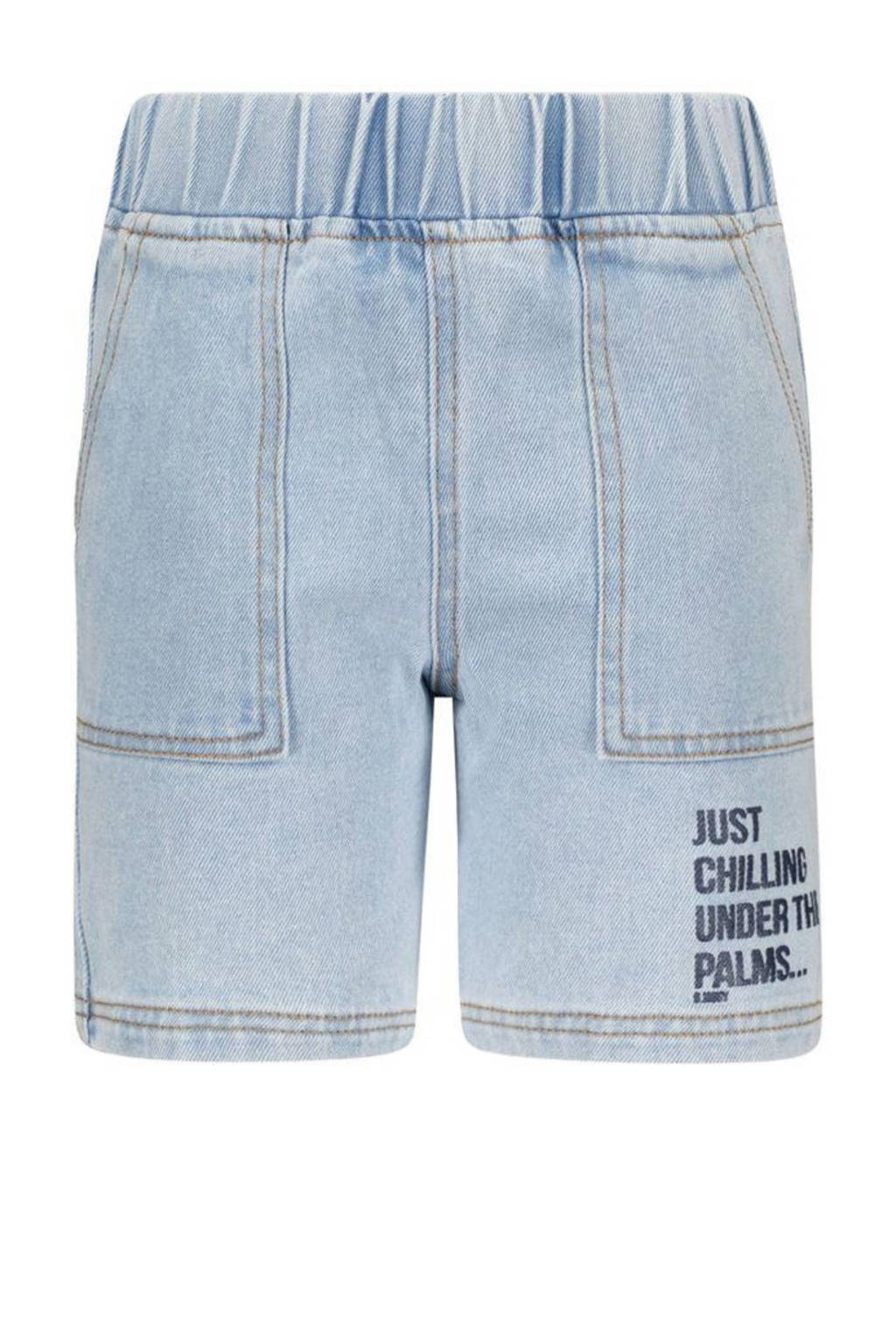 B.Nosy denim short vivid denim