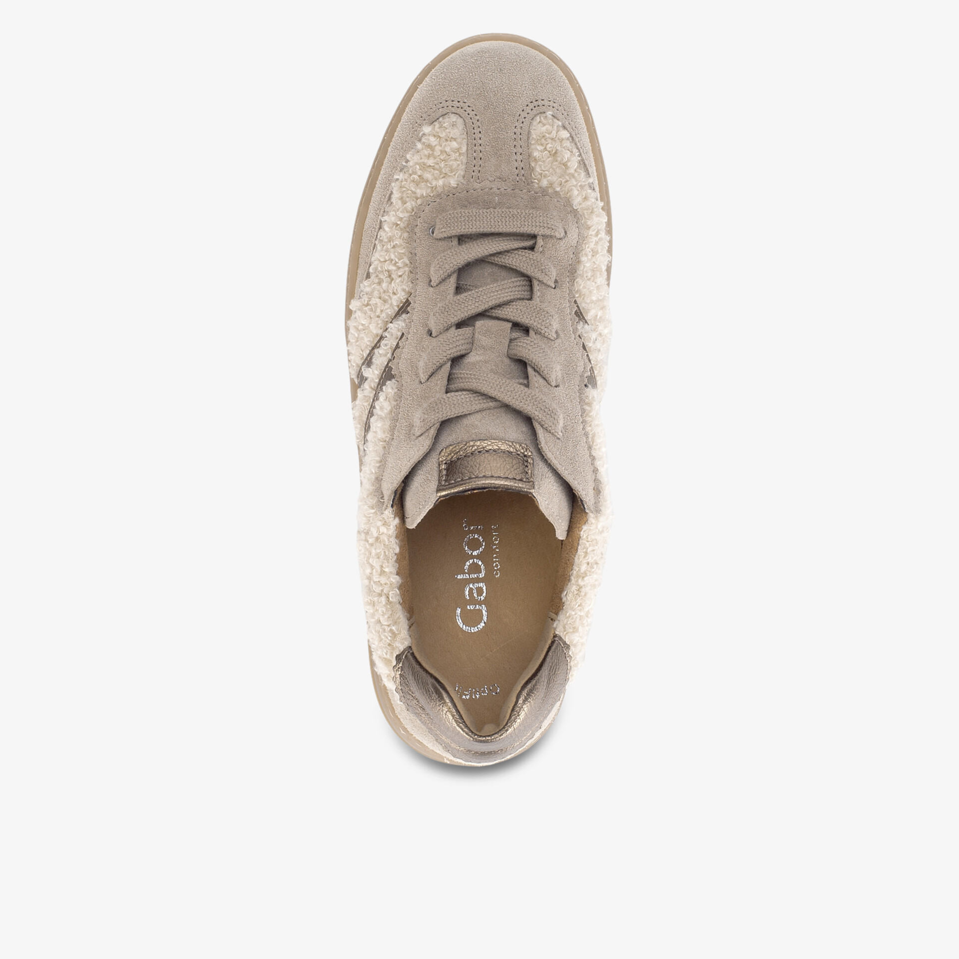 Gabor comfort Damen Sneaker beige