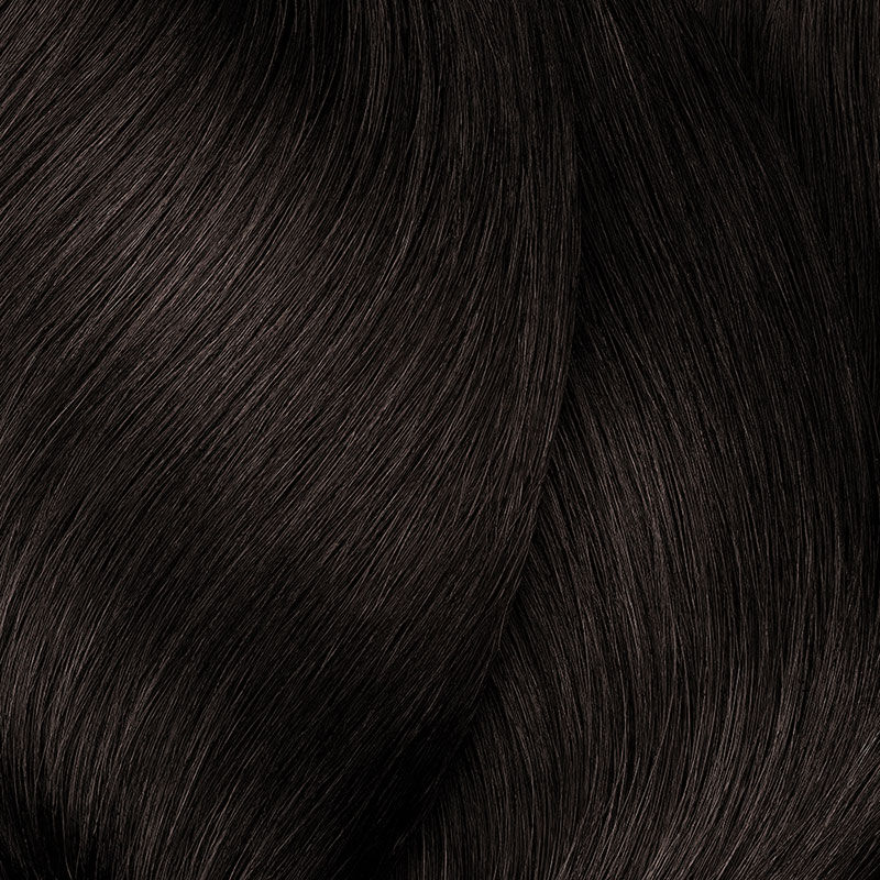 Coloration sans ammoniaque Inoa 4.15 châtain cendré acajou