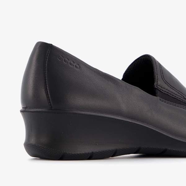 ECCO Felicia leren dames instappers zwart