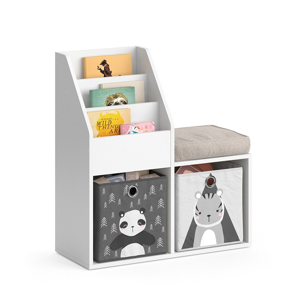 Vicco Kinderregal Bücherregal Aufbewahrungsregal Luigi Spielzeugablage Faltbox