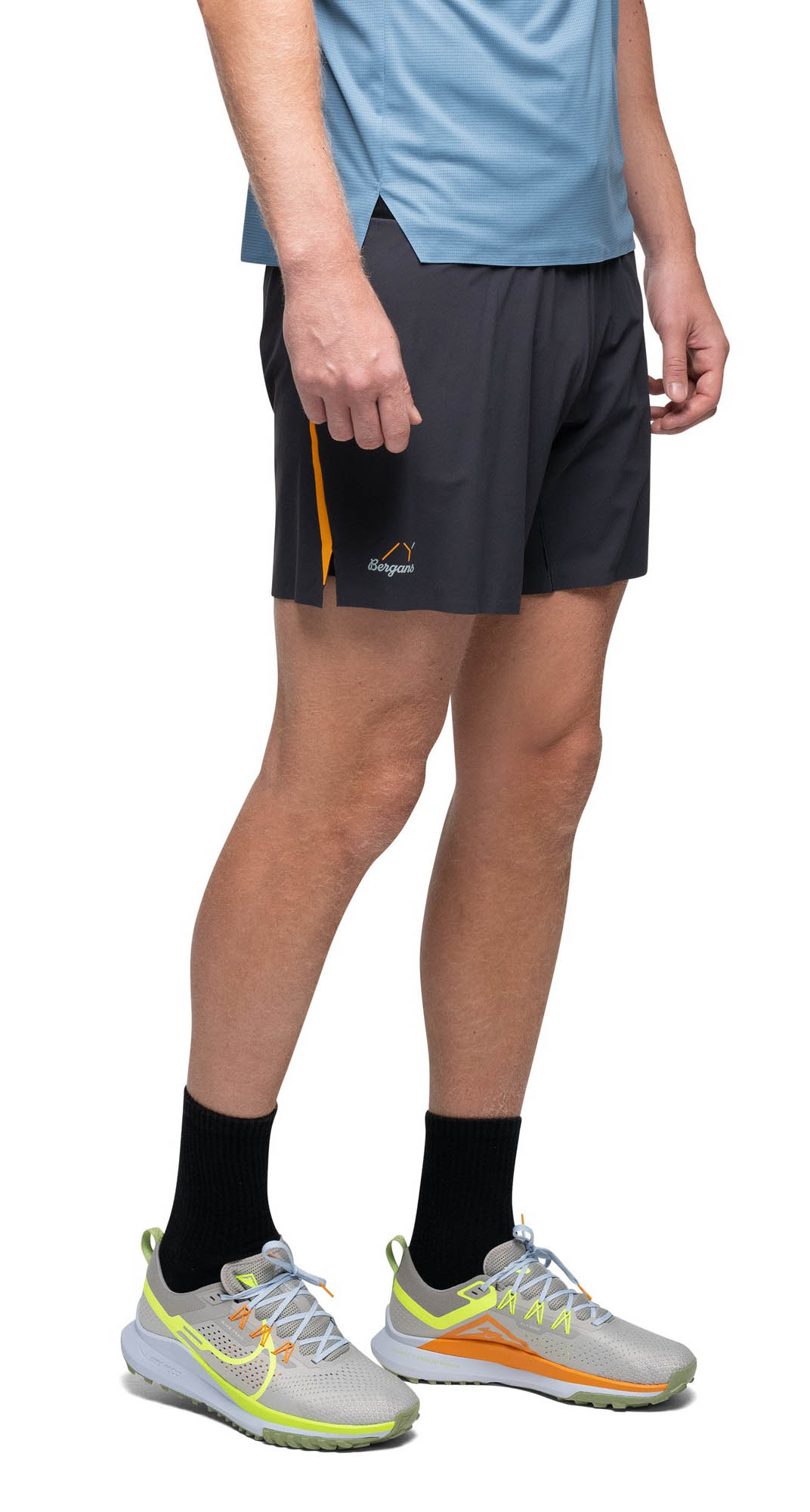 Y LightLine Fast 7'' Shorts Herre Dark Shadow Grey
