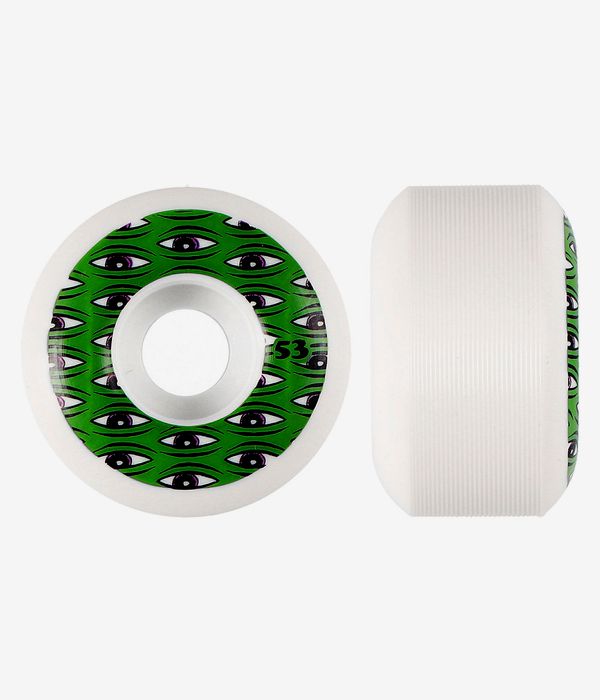 Toy Machine All Seeing Rollen (white green) 53mm 100A 4er Pack