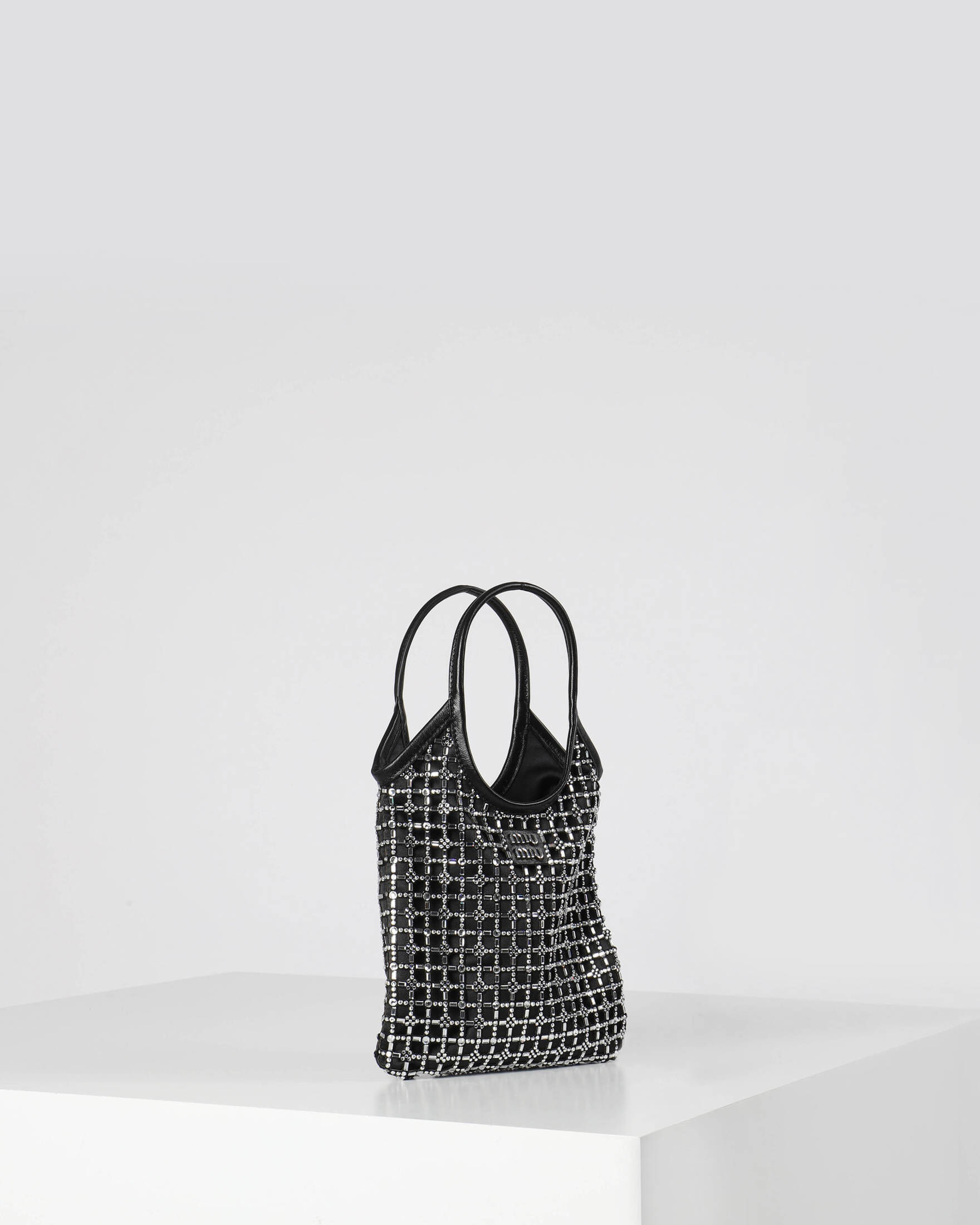 Miu Miu| Damen Umhängetasche STARLIGHT CRYSTAL MINI TOTE