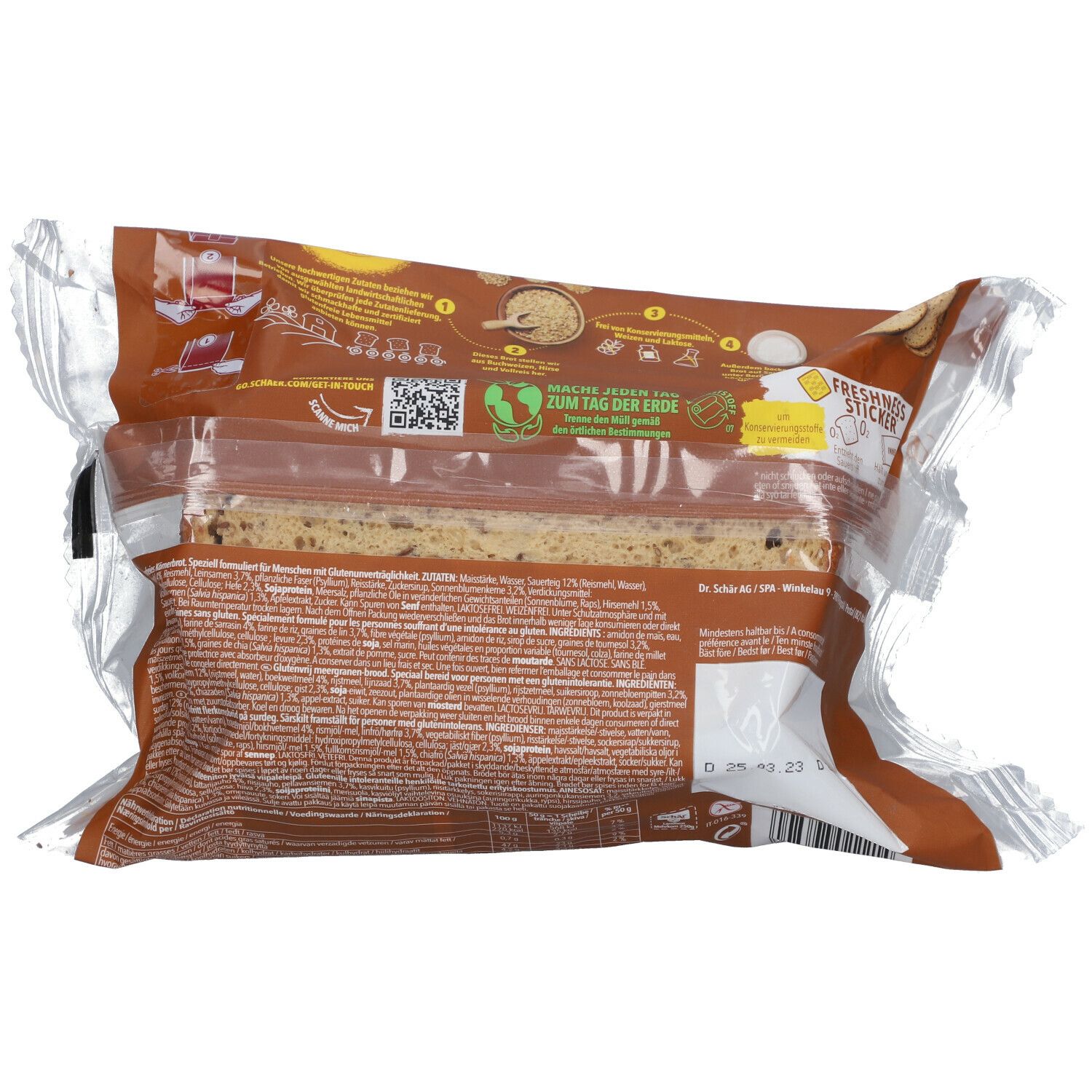 Schär Glutenfreies Mehrkornbrot