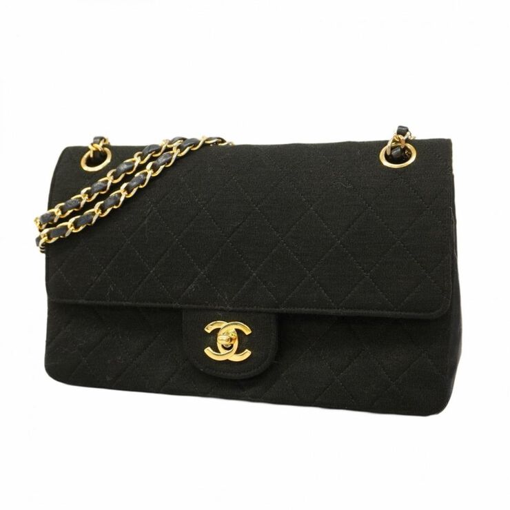 Chanel Vintage Chanel Crossbody Bag Black