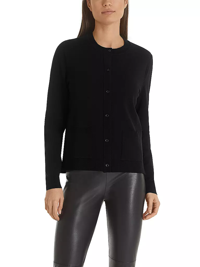 MARC CAIN Strickjacke schwarz