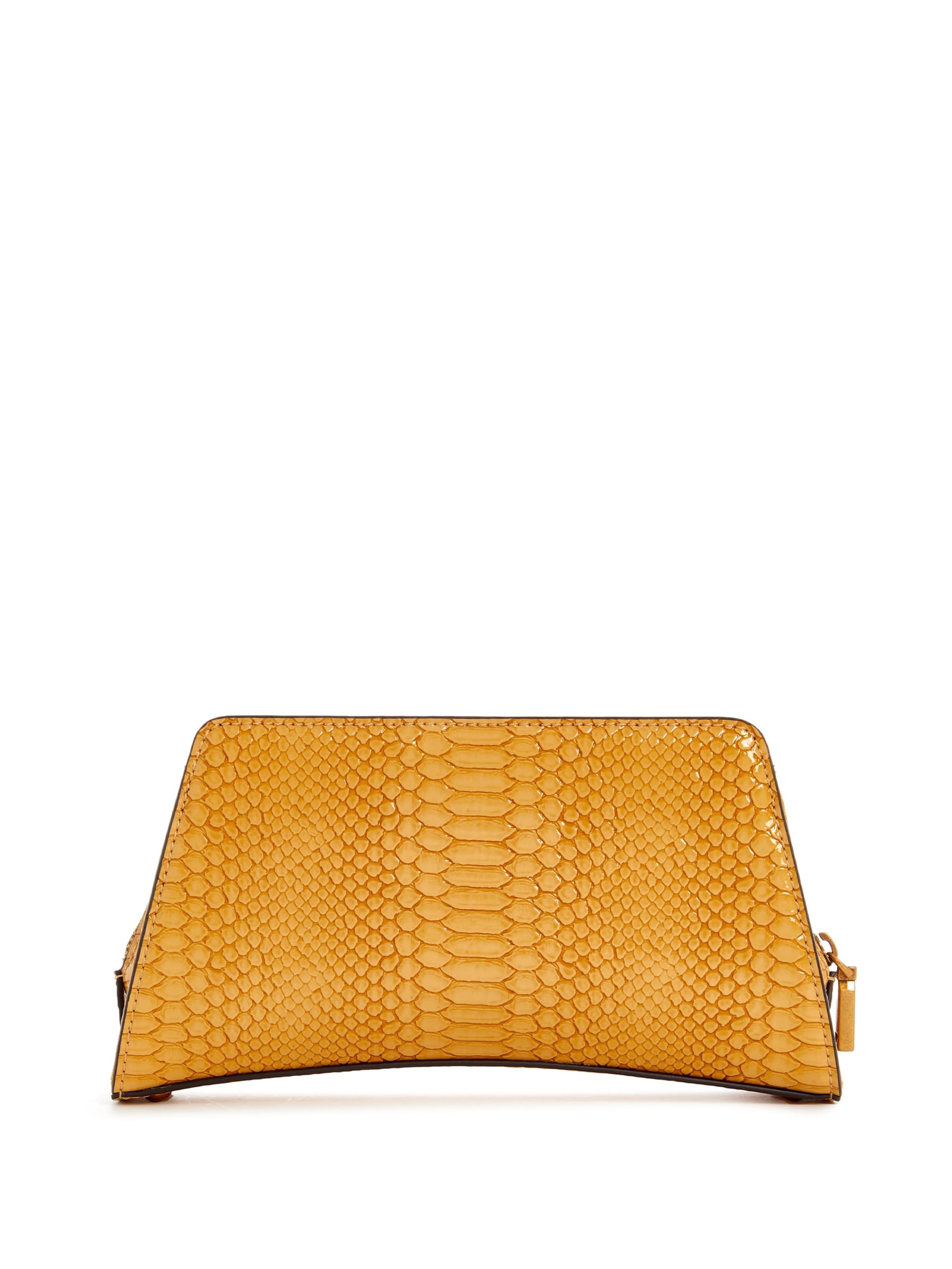 Bolsa transversal Georgina com zíper superior
