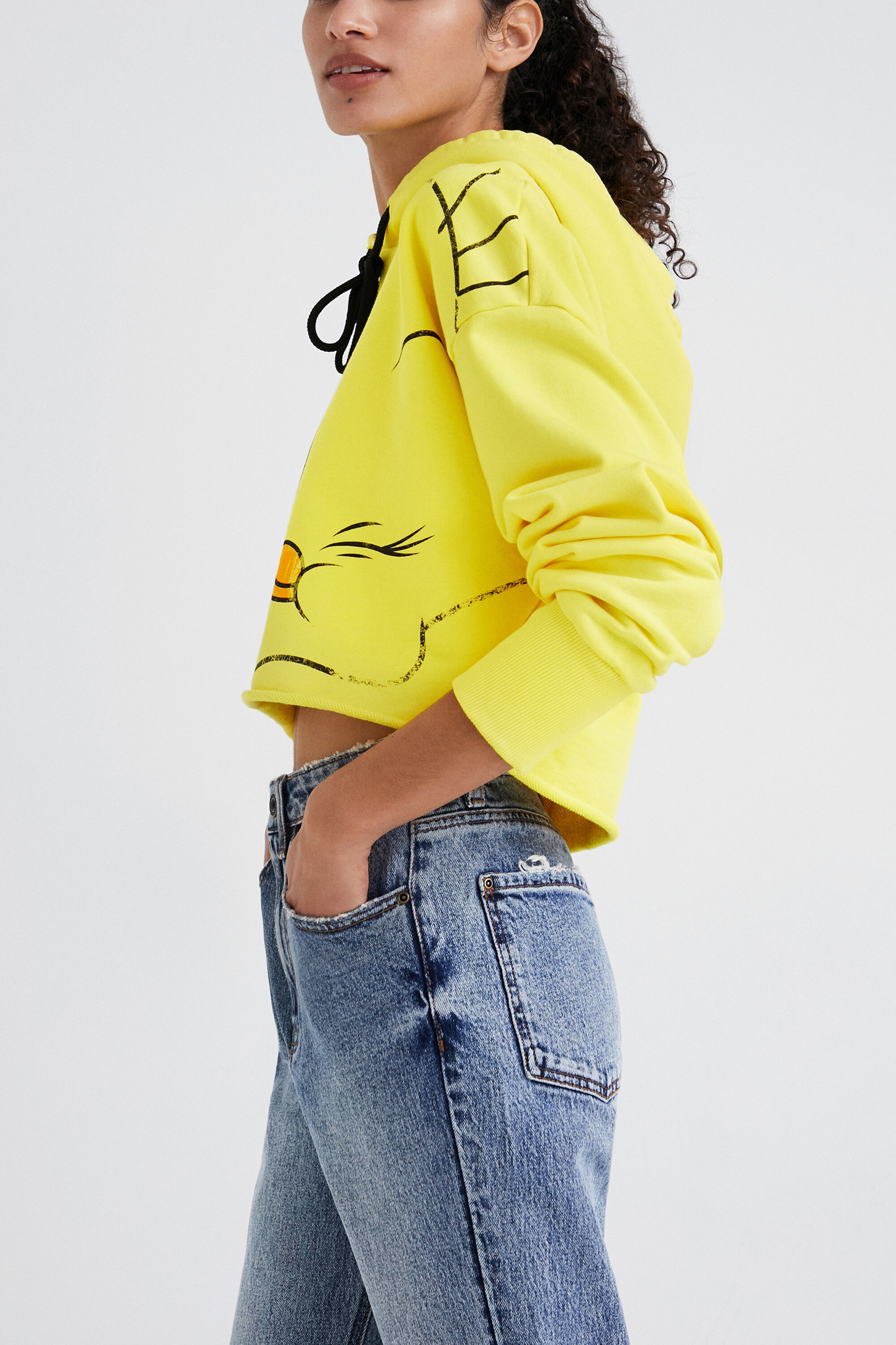 Sweat-shirt court Titi