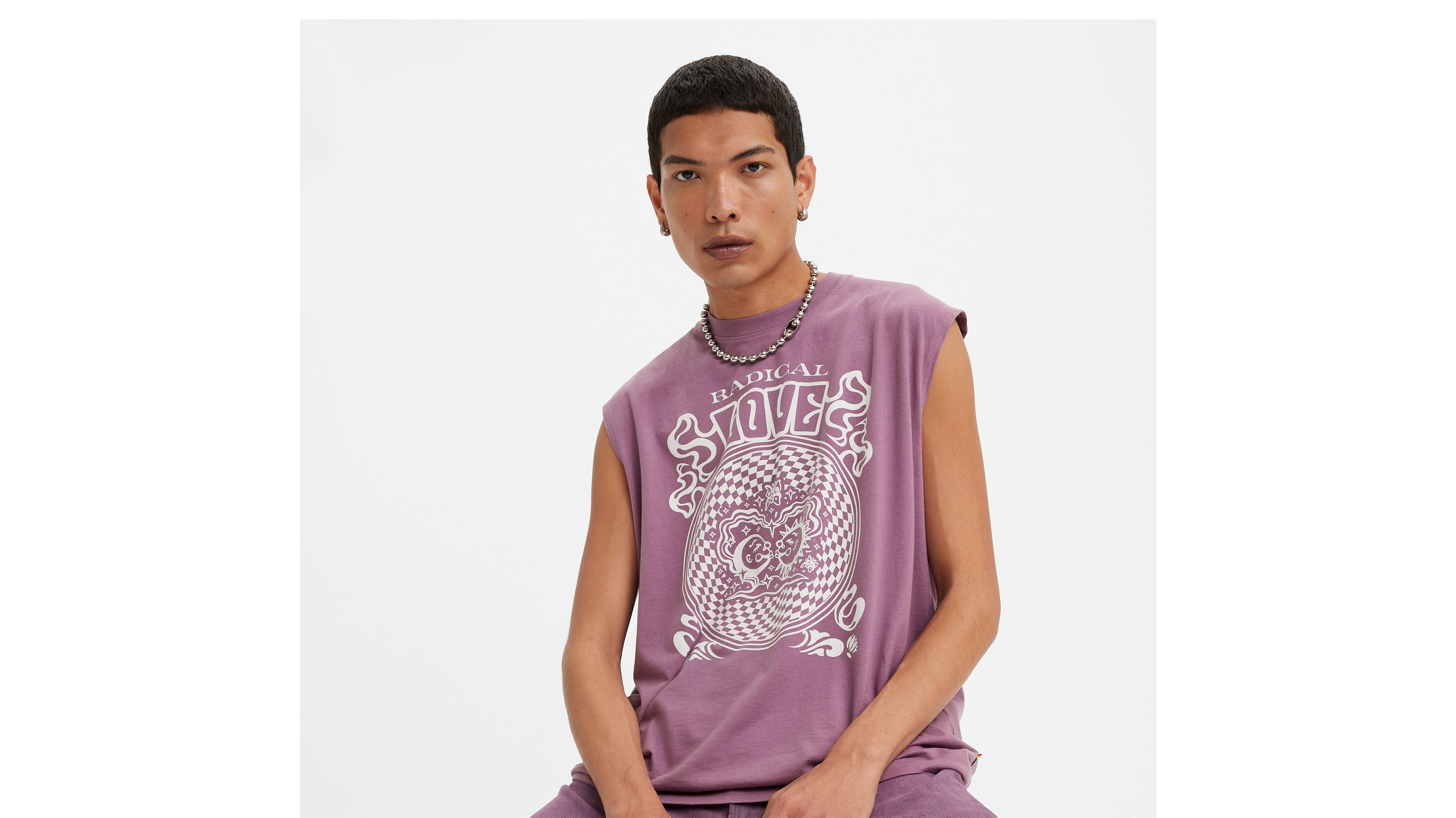 Débardeur sportif Pride Levi's® - Purple Gum - Violet