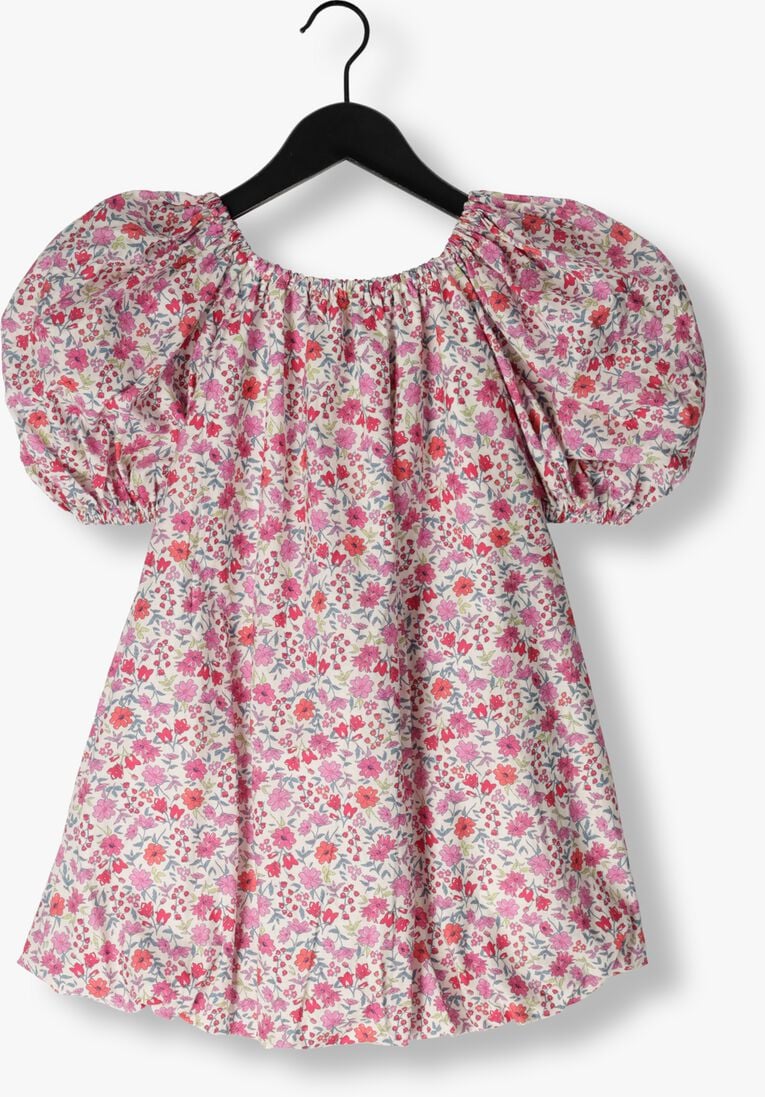 Salty Stitch roze salty stitch mini jurk ballon jurk - flower