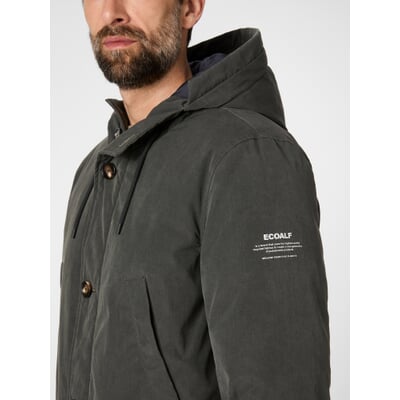 Herren-Winterjacke, Schiefergrau