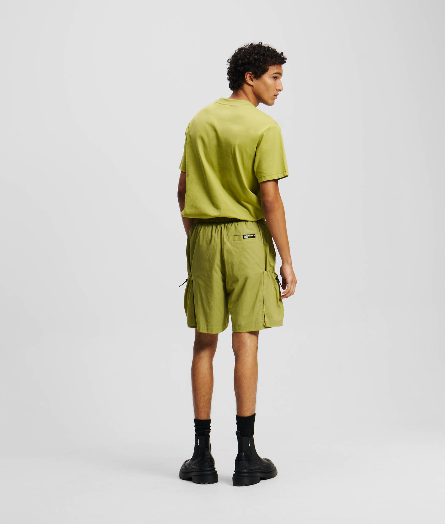 SHORT CARGO - Vert Olive