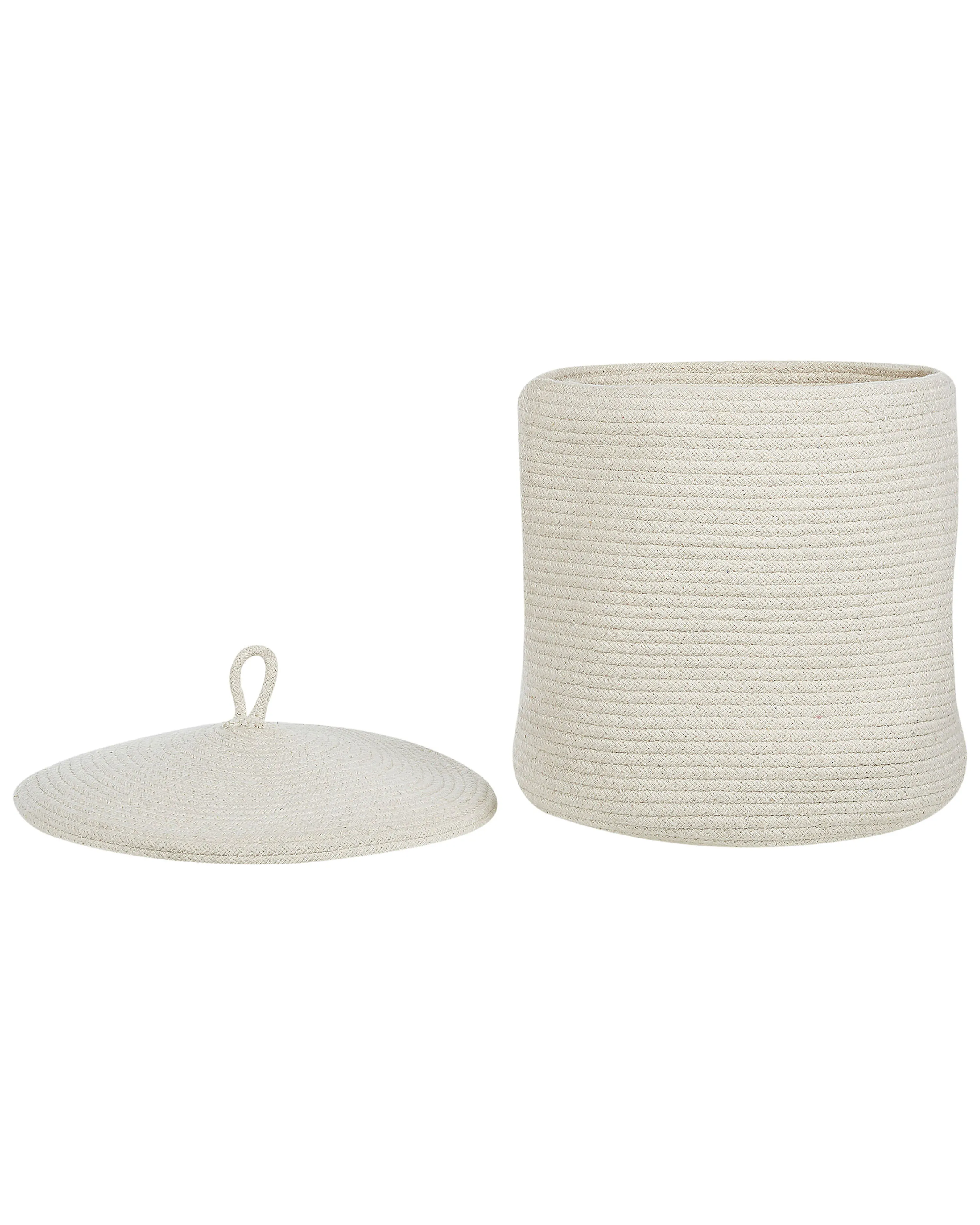 Set van 2 manden SILOPI Katoen Gebroken wit