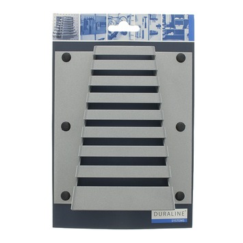 Duraline wandhouder steeksleutel mat zilver