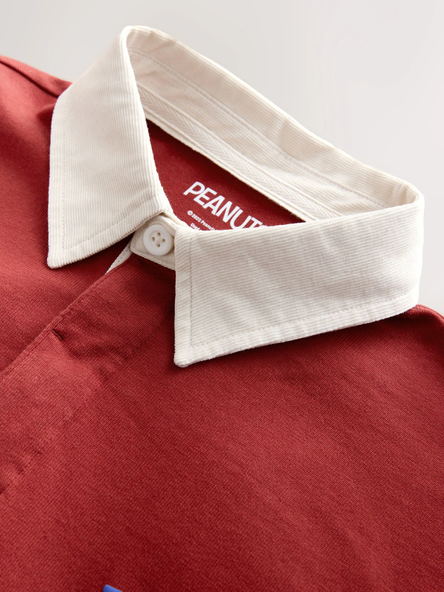Rood Snoopy - Rugbyshirt