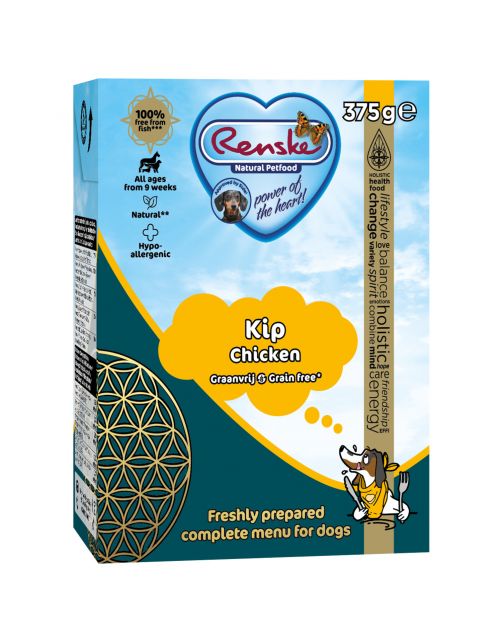 Renske Vers Graanvrij - Tetrapack 375 g - Hondenvoer