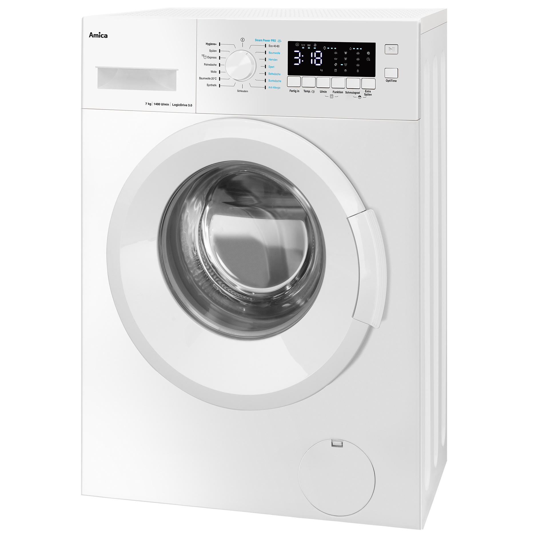 AMICA Waschmaschine WA 474 600 - weiß - 7 kg - A