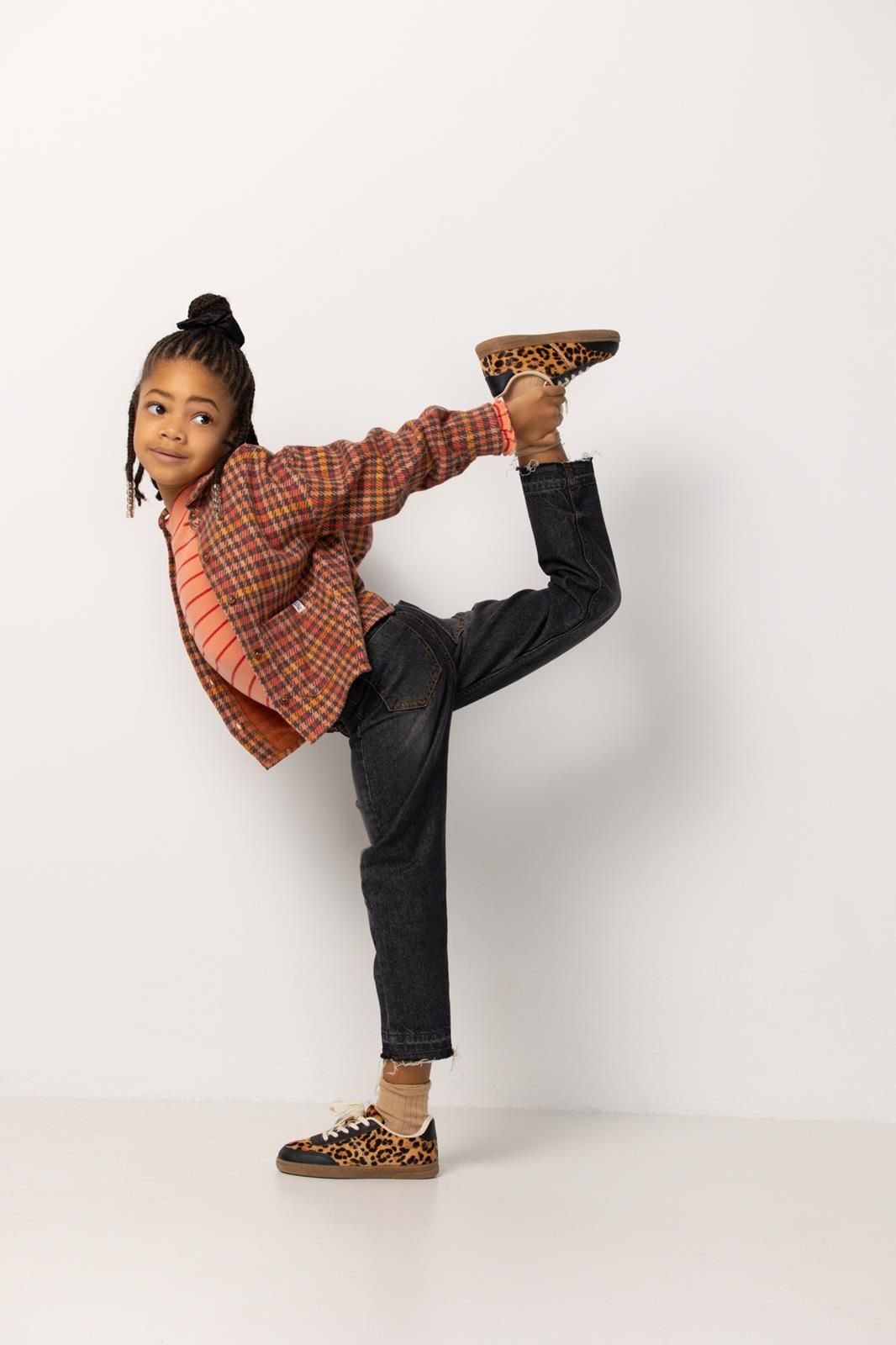 Noppies Kids Blouse Pomona - Check Pattern Light Brown