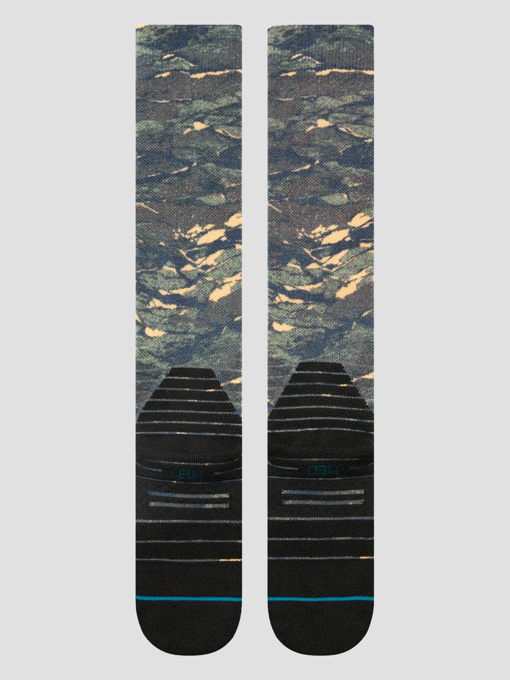 Stance Rompin Mid Poly Snow Tech Socks camo