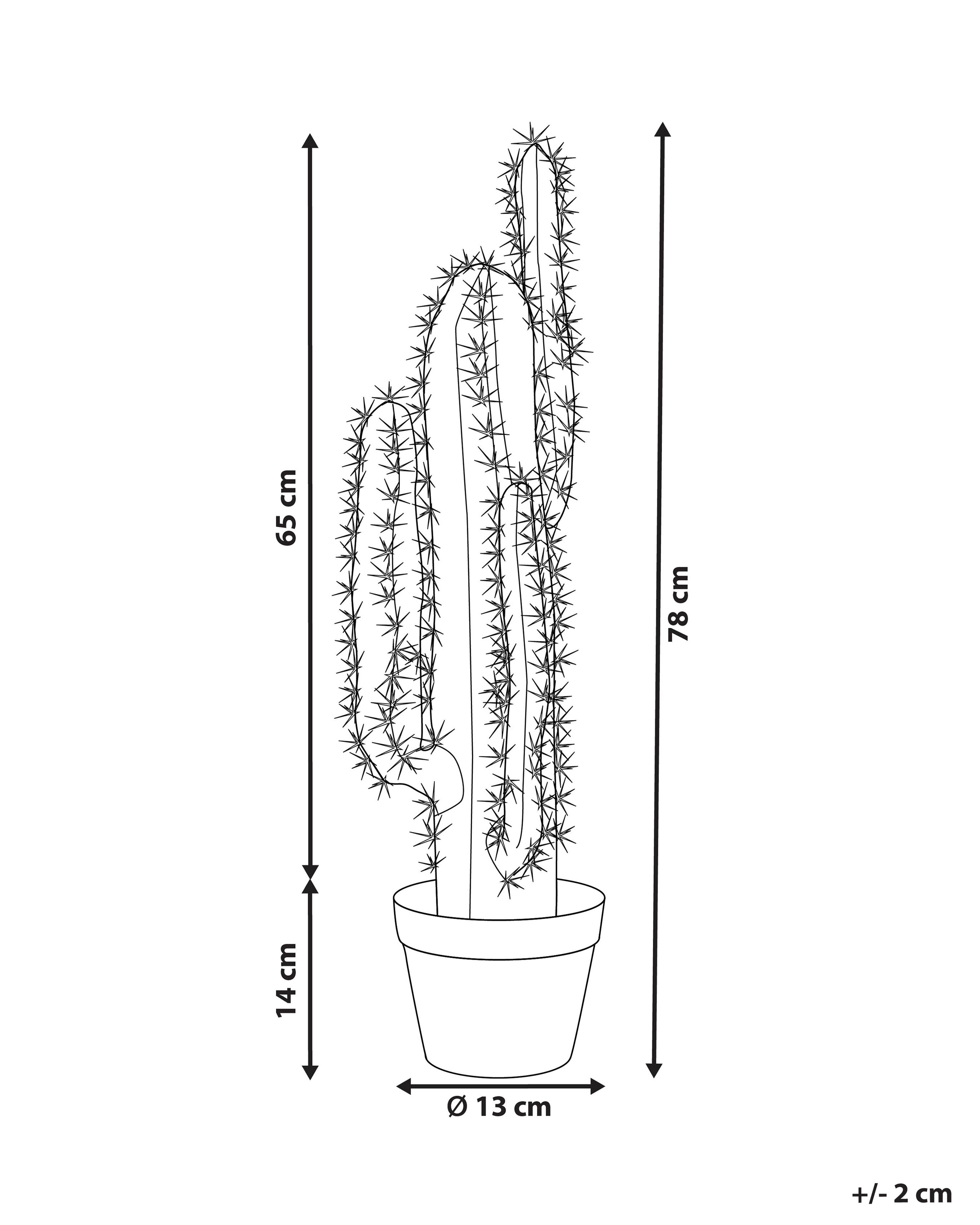 Kunstplant CACTUS 78 cm Groen