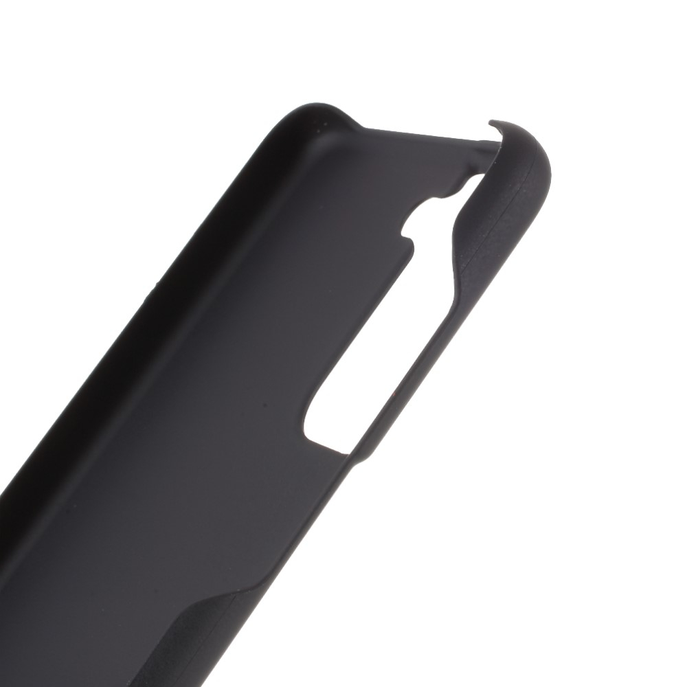 Samsung Galaxy S21 FE 5G Soft Touch Hardcase Schutzhülle - Schwarz (Matt)