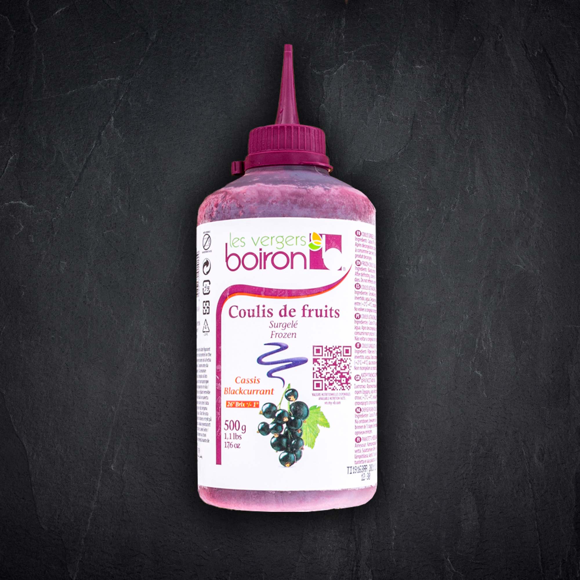 Cassis Fruchtsauce